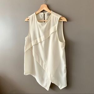 ASOS Asymmetrical White Top